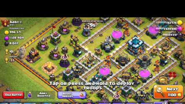 Clash of clans simple army