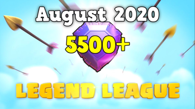 Legend League Hybrid Attacks + Base Link | August Day 11 | 5500+ Trophies | Clash of Clans | Raze