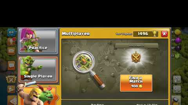 Clash of clans loosing a lot of trophies.
