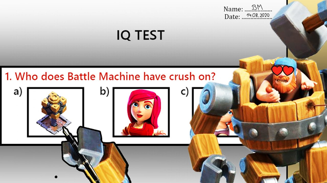 WHAT IF CLASH OF CLANS TROOPS HAD AN IQ TEST? PART3