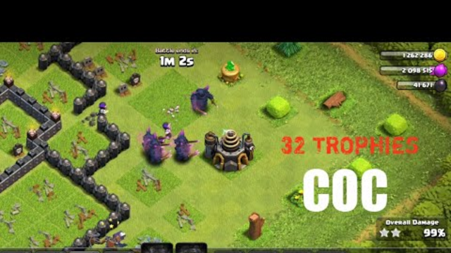 32 trophies in clash of clans