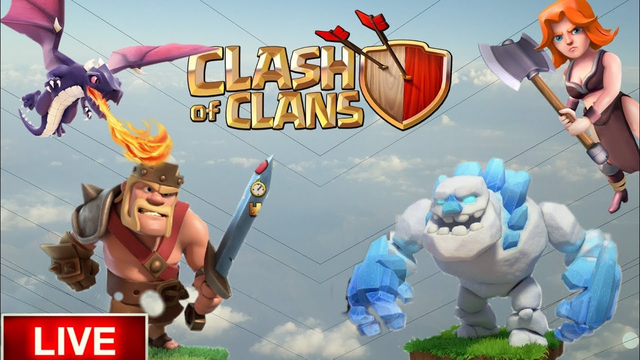 #clashofclans : CoC live now || play with mahboob || coc new