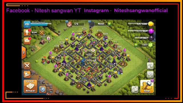 GEMS GIVEWAY AND GOLD PASS COC LIVE CLASH OF CLAN WITH NITESH