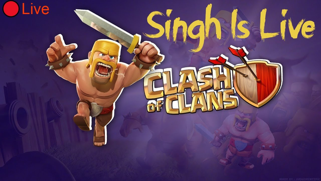 Clash Of Clans Live I Clash Of Clans I COC I Clash of Clans Base Visit And Giveway I Singh Is Live