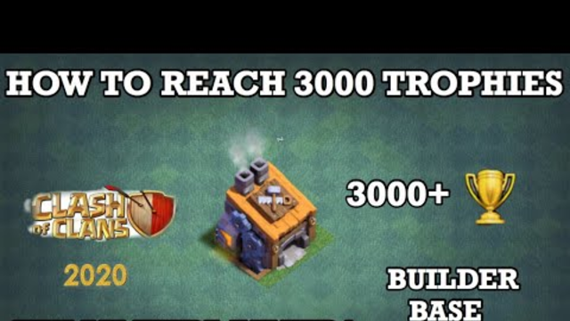 HOW TO REACH 3000 TROPHIES ON BUILDER BASE | CLASH OF CLANS | ROAD TO 300 SUBSCRIBERS |