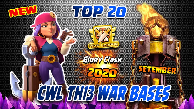 *September* TOP 20 Th13 Trophy & CWL War Bases WITH LINK 2020 / Anti 2-3 Star / Clash of clans #583