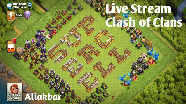 Clash of clans live | Welcome back | Road to 600 subs.