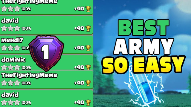 BEST TH13 PUSH ARMY! Th13 Best Attack Strategy - Clash Of Clans - coc