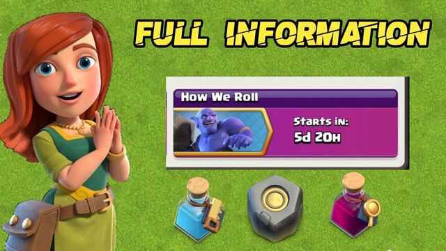 Coc Upcoming How we Roll Event Rewards | coc How we Roll Event Full Information