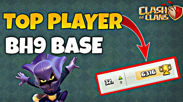 GLOBAL TOP 32 NUMBER PLAYER BH9 BASE LINK || CLASH OF CLANS || Clash With Nayem!!!