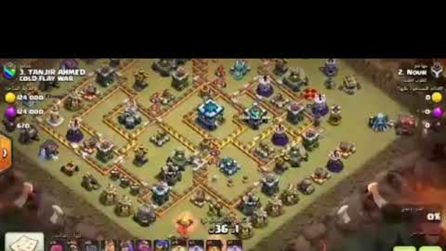Survey War Town Hall 13 | Miner | COC | CLASH OF CLANS