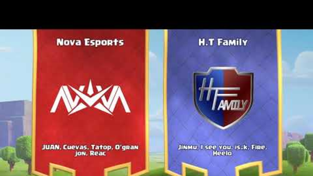 Nova Esports 'Cuevas' vs H.T Family Heelo Clash Of Clans Tournament 2020