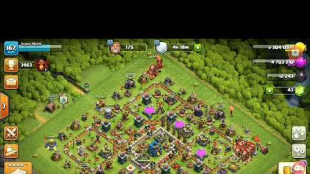 Loot attack with dargon and balloon..Clash of clans ..(COC)..