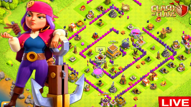 Clash of Clans Live | Coc Live Hindi | Upgrading Town Hall To Level 9