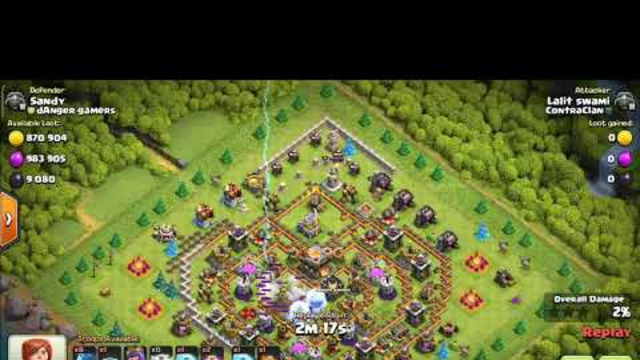 Clash of clans town hall 12 best attack with electro dragon|| with  maximum loot