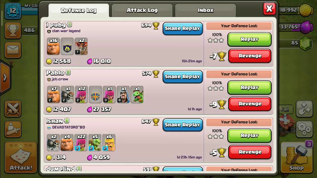 clash of clans my upgraded clan new video.