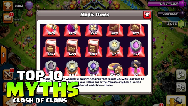 Top 10 Mythbusters in CLASH OF CLANS | COC MYTHS #31