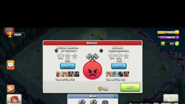 Clash Of Clans | I lose four times!!!