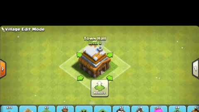 Town Hall 4 base set up | How to set the village Base | Clash of clans (COC)