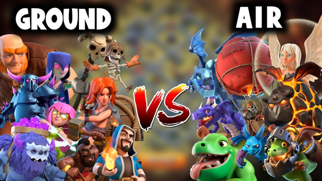 Ground vs Air !! Epic Challenge | Clash of Clans