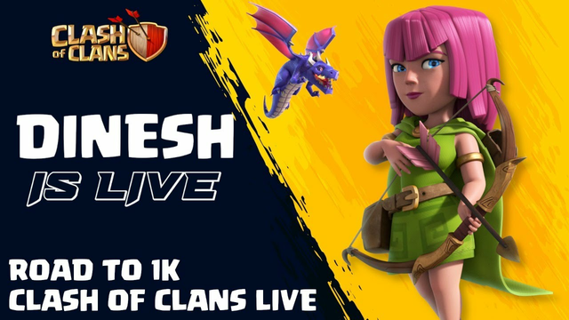 clash of clans live | ROAD TO 800