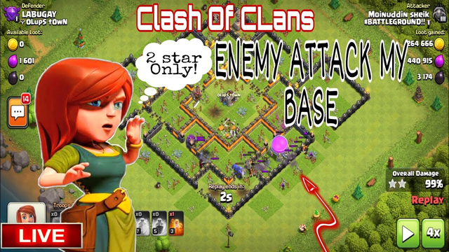 CLASH OF CLANS | STRATEGY WAR ATTACK || JOIN NOW