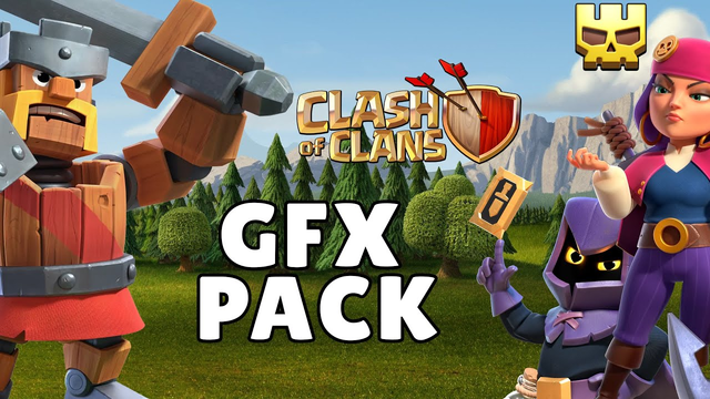 Clash of Clans GFX Pack with spells || Clash of Clans India