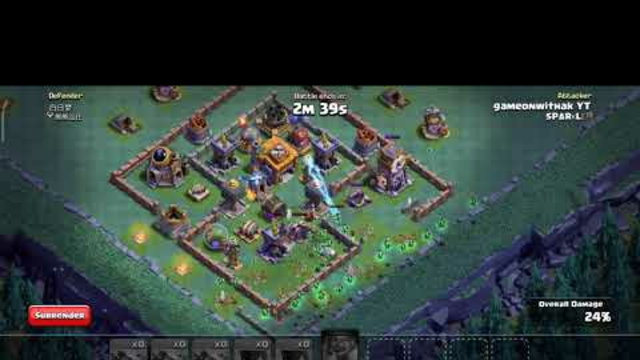 #1222 | COC Builder Hall 7 | Good Attack | Attack on BH 7 | COC Attack Strategy | Clash Of Clans | G