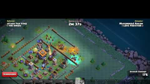 Clash of  clan | attack in builder base | witch attack | coc