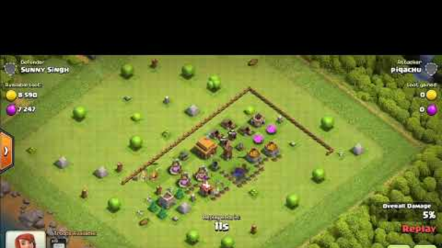 clash of clans #defence won