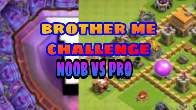 friends challenge || noob vs pro clash of clans