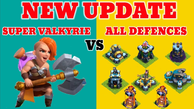 COC NEW UPDATED SUPER VALKYRIE | CLASH OF CLANS | BEST SUPER TROP | COMING SOON