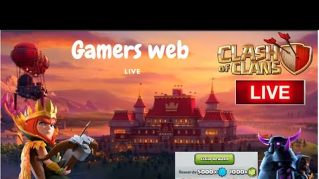 #coc live clash of clans live 1000 gems trick coclive @gamers web
