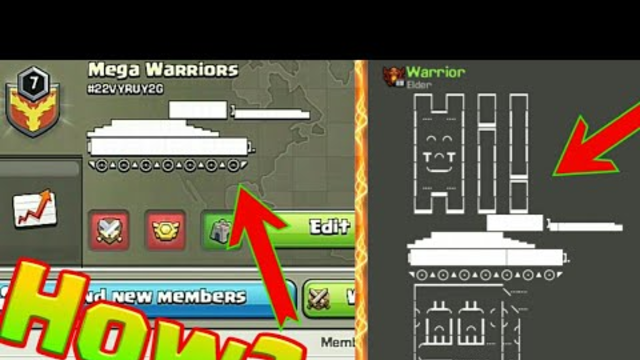How to set text-pictures (Tictures) in Clan description || Clash Of Clans ||  Hindi ||