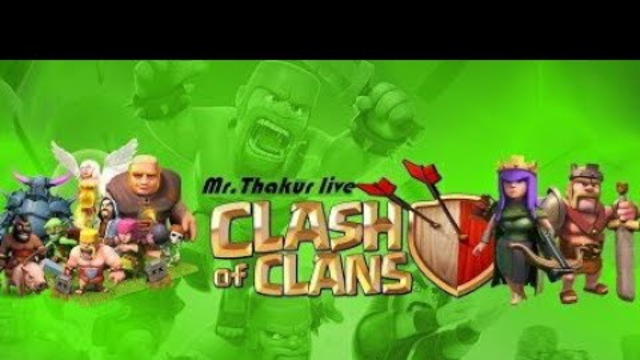 Clash Of clans Live Stream | COC LIVE | MR.THAKUR