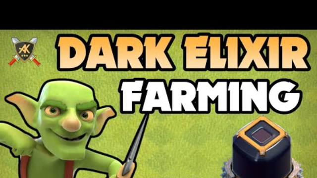 Best Town Hall 9 Dark Elixir Farming Strategy - Th9 Goblin Knife - Clash of Clans