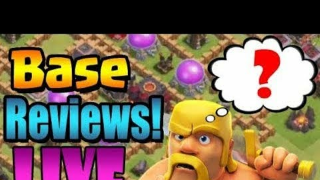 Clash of Clans Live | Base Review & Attacks |