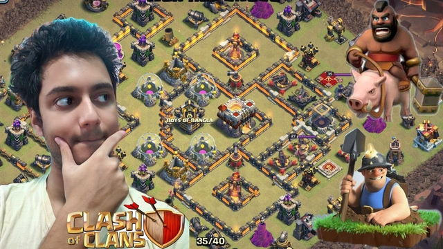 Best Th11 war attack strategy | Clash of Clans