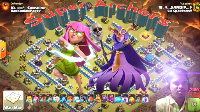 Best th12 Strategies clash of clans coc super archer super witch bats and many more