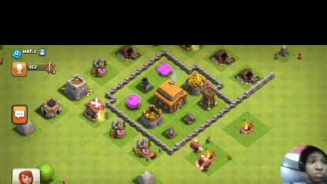 playing clash of clans join my clan challenge me see who will be best