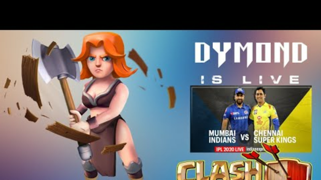 IPL, CSK V/S MI & Clash Of Clans Live In Hindi Discord !