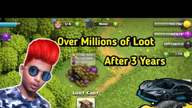 I Opened My Clash of Clans Account After Almost 3 Years Later||With Over Millions of Loot Cart!!