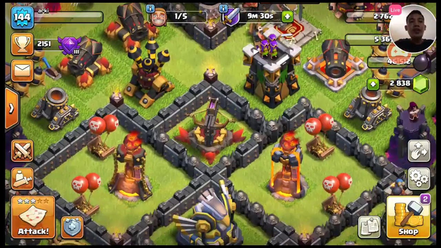 Livestream with COC background.. unwind with freinds