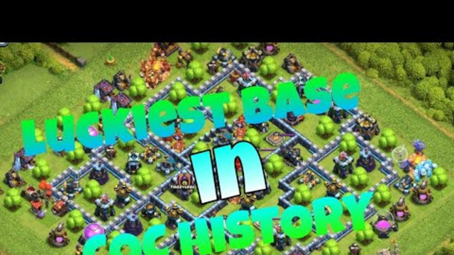 Top 3 Luckiest base in clash of clans | So lucky.