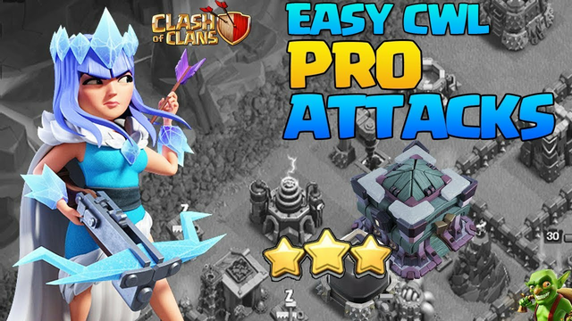 EASY Pro CWL Attacks! TH13 Pro Attack Strategy - Best TH13 Attack Strategies in Clash Of Clans COC