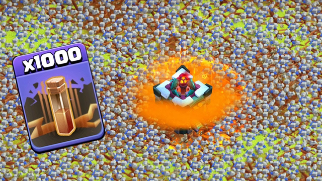 The Most Satisfying Funny Raid Ever in Clash Of Clans | Earth Quake Spell VS Full Base Wall