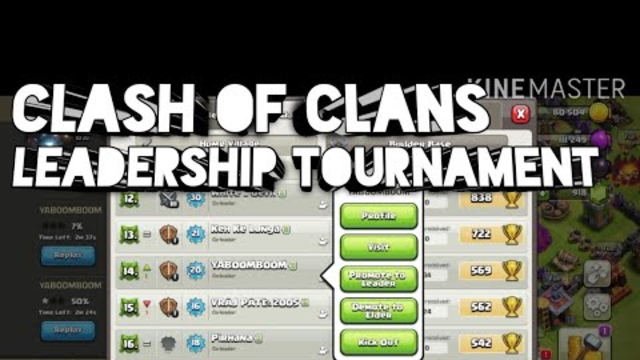 COC CLAN LEADERSHIP TOURNAMENT | SMALL PRANK TO MY FRIEND | CLASH OF CLANS