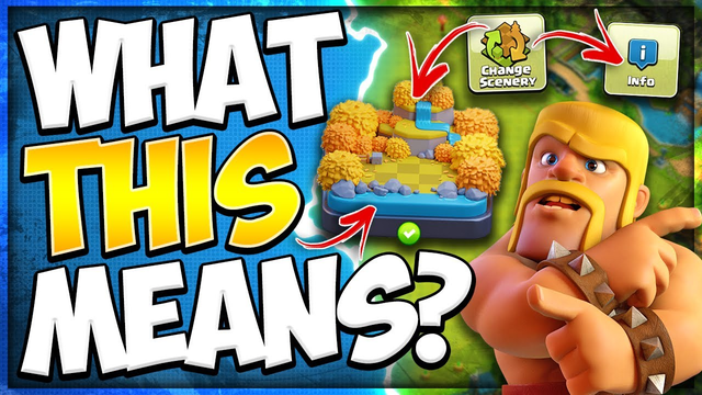 Secret Upgrade that Told Us So Much?! What the New Scenery Change in Clash of Clans Means