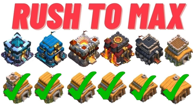 RUSH TO MAX! (EP #4) / Clash of clans 2020