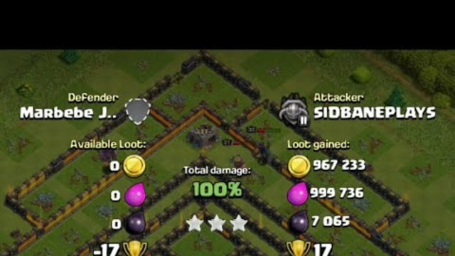 Epic loot 900k+ coins and elixer : CLASH OF CLANS | SiddheshIsLive